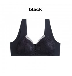 Sexy Front Closure Bralette Lace Plus Size Bra Push Up Underwear Crop Top M-5XL Seamless Brassiere Female Lingerie $19.44 - U...