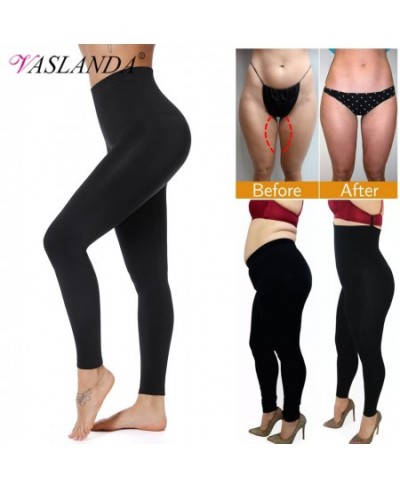 Leggings Women Slimming Pants High Waisted Jeggings Tummy Control Panties Seamless Leggins Shaping Pants Waist Trainer Trouse...