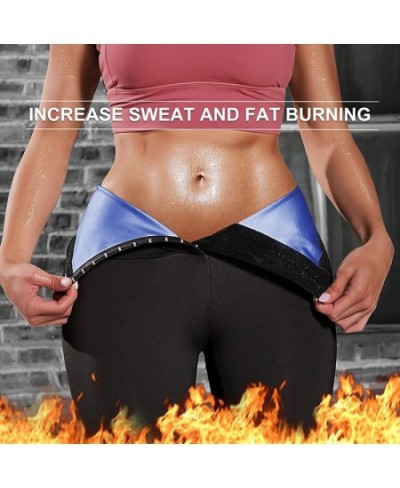 High Waist Slimmer Tights Long Slimming Pants Weight Loss Thermo Sweat Sauna Neoprene Workout Body Shapers $24.08 - Underwear