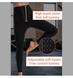 High Waist Slimmer Tights Long Slimming Pants Weight Loss Thermo Sweat Sauna Neoprene Workout Body Shapers $24.08 - Underwear