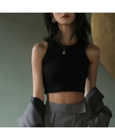Fashion Crop Top Women Seamless Underwear Sexy Lingerie Female Tanks Vest Harajuku Push Up Summer Camis Crop Top Camisole $21...