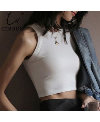 Fashion Crop Top Women Seamless Underwear Sexy Lingerie Female Tanks Vest Harajuku Push Up Summer Camis Crop Top Camisole $21...