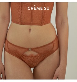 Cremesu Underwear Stella Eyelash Lace Briefs Sexy Low Waist Panties Women Stitching Panties Women seamless panties $108.20 - ...