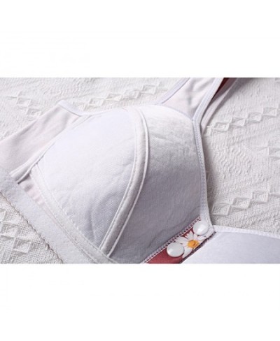 2023 New Confortable Bra Women Wire Free Bras Front Closure Underwear Female Everyday Lingerie For Women Big Bust 52BC $24.76...