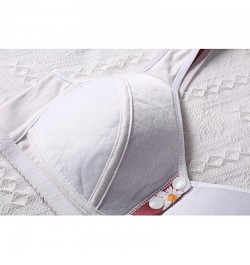 2023 New Confortable Bra Women Wire Free Bras Front Closure Underwear Female Everyday Lingerie For Women Big Bust 52BC $24.76...