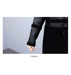 Large Size Women's Winter Sheepskin Coat New Turn-down Collar Pocket Lambskin Leather Long Coat 5xl Women's Fur Coat $83.25 -...