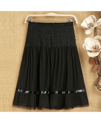 Vintage Casual Pleated 2023 Better Lace Skirts Grace Fashion Women Large Size Print Bohemia Medium Beautiful Lady L $31.74 - ...