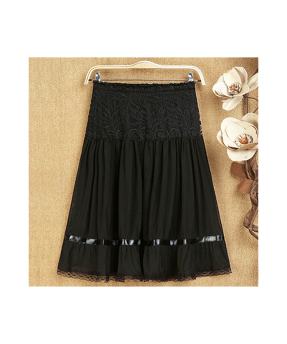 Vintage Casual Pleated 2023 Better Lace Skirts Grace Fashion Women Large Size Print Bohemia Medium Beautiful Lady L $31.74 - ...