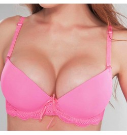 2022 New Sexy Push Up Bra Plus Size BCDE Cup Women Brassiere Adjustable Plunge Underwear Underwire Female Lingerie BH Top $21...