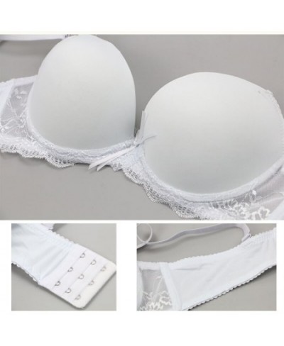 2022 New Sexy Push Up Bra Plus Size BCDE Cup Women Brassiere Adjustable Plunge Underwear Underwire Female Lingerie BH Top $21...