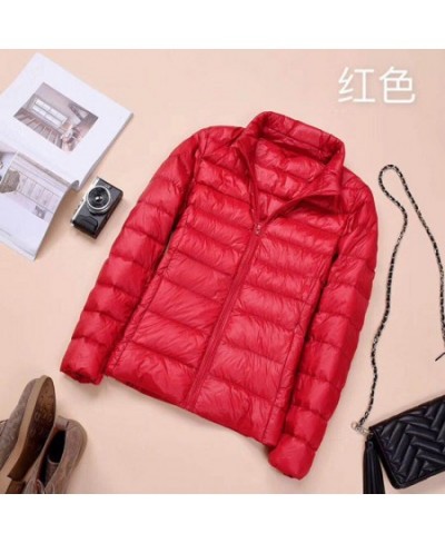 2023 New Brand Large Size 3XL 4XL Women's Down Coat Plus Ultra Light Down Jacket Women Autumn Winter Hooded Feather Warm Jack...