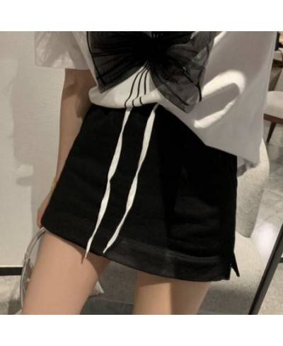 Shorts Women Summer Candy Colors Solid Fashion Drawstring Design Harajuku High Waist All-match Femme Slim Basic Trouser Casua...