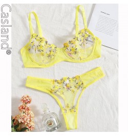 Bras For Women Embroidery Flower Sexy Soutien Gorge Femme Transperant Bralette Women Underwear Push Up Sujetadores Para Mujer...