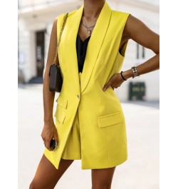 2022 Spring Autumn Women Casual Coat Vest Turn Down Collar Office Long Vest Jacket Elegant Female Solid Button Slim Waistcoat...