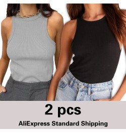 Two Piece Summer Shirts Sexy Backless Tank top women y2k Tank Tops Rose Red Casual Sport Vest Off Shoulder top women t shirts...