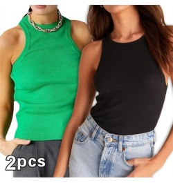 Two Piece Summer Shirts Sexy Backless Tank top women y2k Tank Tops Rose Red Casual Sport Vest Off Shoulder top women t shirts...