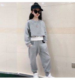 Girls Suits Spring Autumn Children Long Sleeve T-shirt + Pants Sports Hoodie 2pc Streetwear Casual Baby Girl Clothes Outfits ...