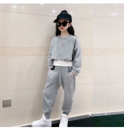 Girls Suits Spring Autumn Children Long Sleeve T-shirt + Pants Sports Hoodie 2pc Streetwear Casual Baby Girl Clothes Outfits ...