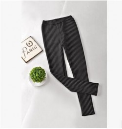 Winter Pants For Women Striped Printed Warm Stretch Skinny Pencil Pants Thicken Fleeces Leggings Female Casual Trousers P8126...