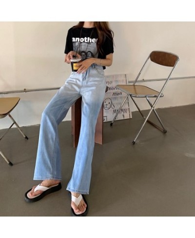 Spring Summer Woman's Loose Gradient Color Denim Harem Pants Lovely Female Jeans $52.16 - Jeans