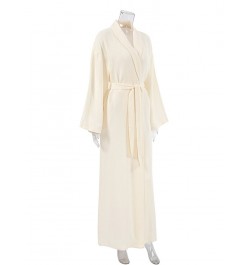 Floor-Length Cotton Robes For Women Dressing Gown Solid Color Robe Long Sleeve Dress 2023 Bathrobe Female Sexy Sleepwear $51....