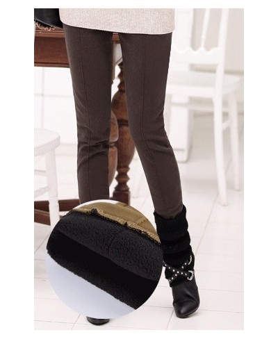 S-4XL Women Pencil Pants High Waist Skinny Thick Velvet Warm Winter Leggings Jeggings Legins Feminina Trousers 90H $47.60 - B...