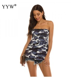 2022 New Strapless Backless Print Tank Vests Tops Sexy Women Party Club Wear Summer Women Sexy Off-Shoulder Tube Tops $25.80 ...