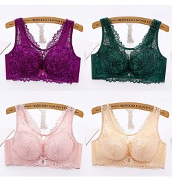 Sexy Bra Lace Women's Bra Push Up Underwear Women Lingerie Confortable Bras Embroidery Thin Bralette Female B C D Cup $23.10 ...