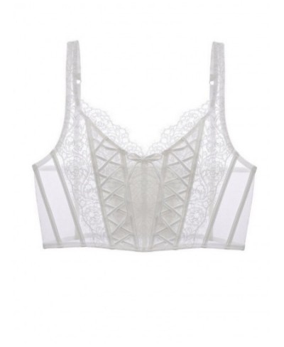 French bralette eyelashes lace mesh sexy bra body sculpting underwear big breasts show small breathable thin can be worn $37....