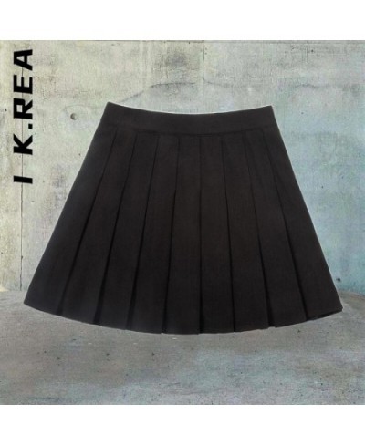 Women Solid Short Skirt Fashion High Waist Skirts Sweet Stylish Skirts For Women Safety Pants Pleated Skirt Shorts Y2K $22.33...