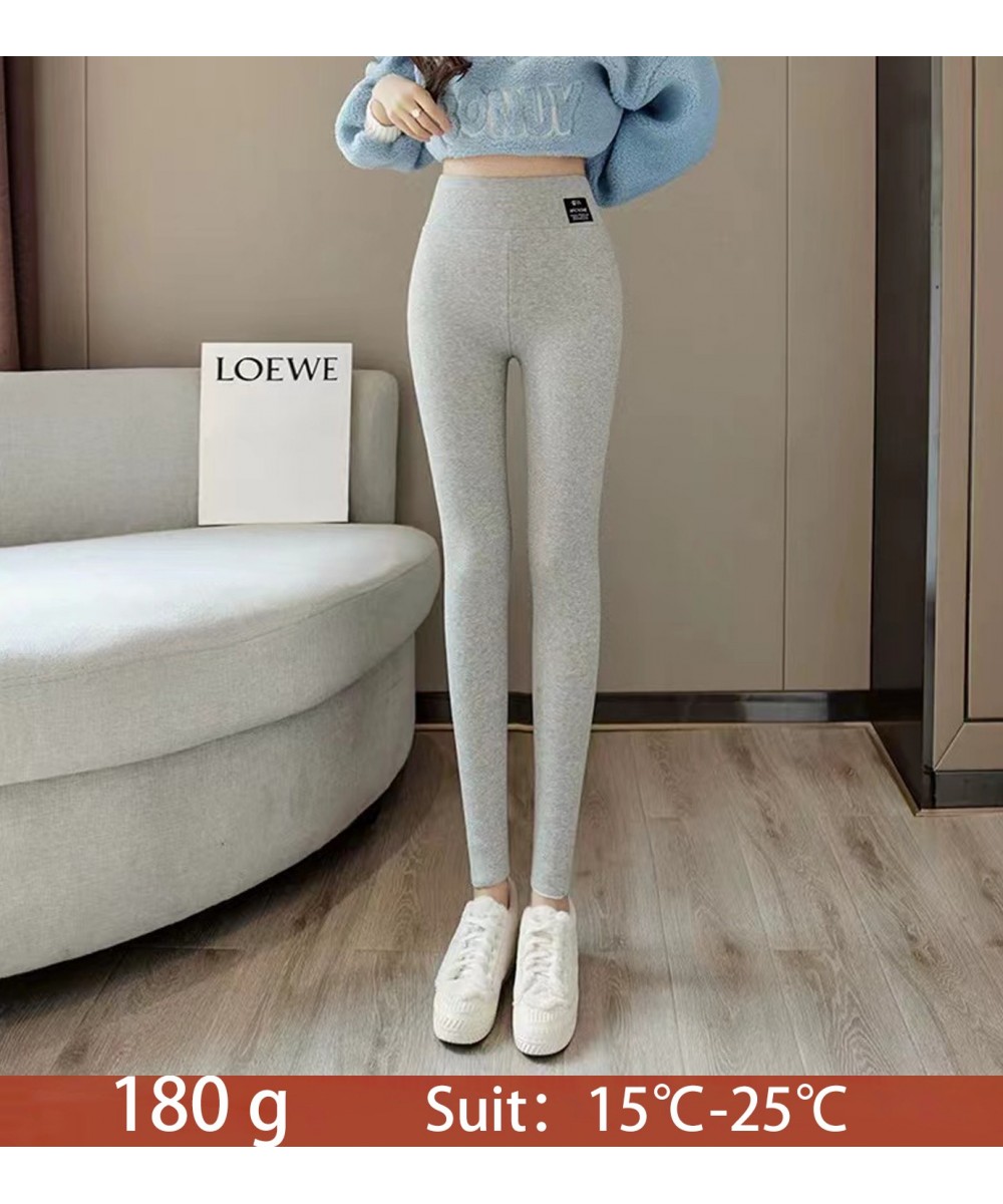 2023 Winter Women Pants Thermal Fleece Thicken Leggings High Waist Ribbed Leggings Women Solid Comfortable Warm Stretchy $27....