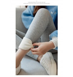 2023 Winter Women Pants Thermal Fleece Thicken Leggings High Waist Ribbed Leggings Women Solid Comfortable Warm Stretchy $27....