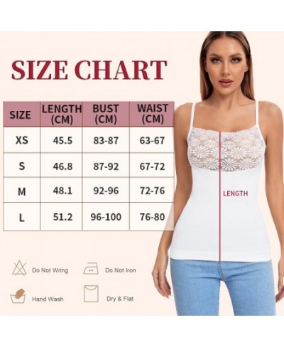 Shaperwear Compression Camisole Women Body Shaper Tummy Control Floral Patchwork Tank Tops Slimming Waist Trainer Seamless Ve...