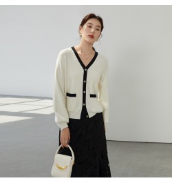 Elegant Celebrity Style Lazy Wind Knitwear Women Early Autumn Ladylike Comfortable Casual Female Sweater Cardigan $84.50 - Sw...