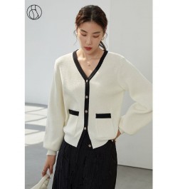 Elegant Celebrity Style Lazy Wind Knitwear Women Early Autumn Ladylike Comfortable Casual Female Sweater Cardigan $84.50 - Sw...