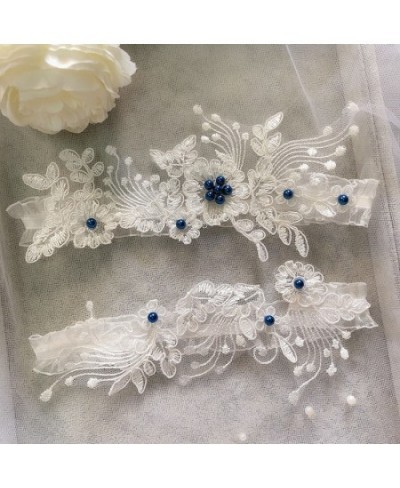 2Pcs Embroidery Flower Sexy Garters Women/Female/Bride Thigh Ring Bridal Lace Leg Ring Loop Wedding Garter Lace Beads $14.88 ...