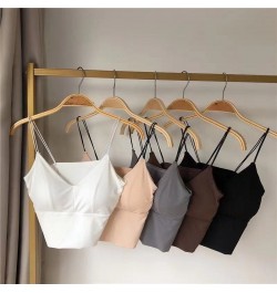 Summer Tops Comfort Tops Underwear Silk Vest Sexy Female White Girls Bras Tube Women Ice Breathable Sexy Black Camisole Crop ...