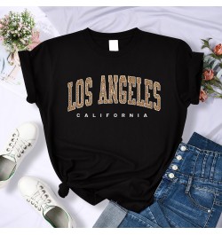 American city Los Angeles California Women Tshirt Brand Summer T Shirt Casual Sport Tee Clothes Street Harajuku Crop Top T $2...