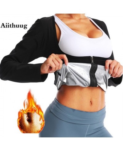 Waist Trainer Body Shaper Shirts Sauna Suits 5XL Gym Tops 5 Times Sweating Slimming Fat Burn Hot Sweat Shirt Shapewear $23.88...