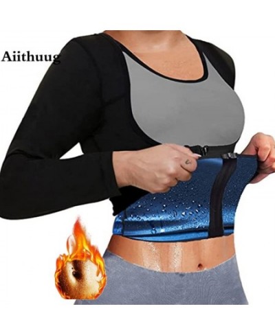 Waist Trainer Body Shaper Shirts Sauna Suits 5XL Gym Tops 5 Times Sweating Slimming Fat Burn Hot Sweat Shirt Shapewear $23.88...