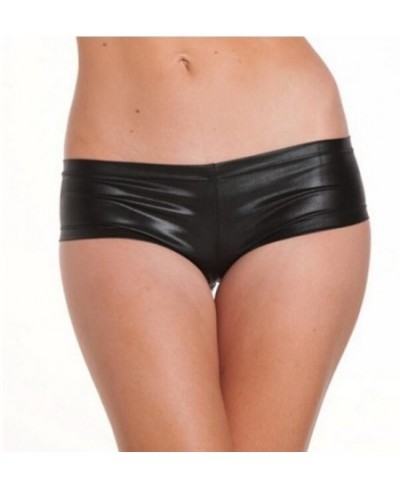 Pole dancing club show clothing patent leather shorts sexy boxer shorts new $14.02 - Bottoms