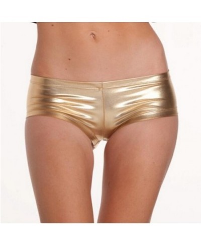 Pole dancing club show clothing patent leather shorts sexy boxer shorts new $14.02 - Bottoms