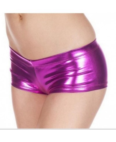 Pole dancing club show clothing patent leather shorts sexy boxer shorts new $14.02 - Bottoms