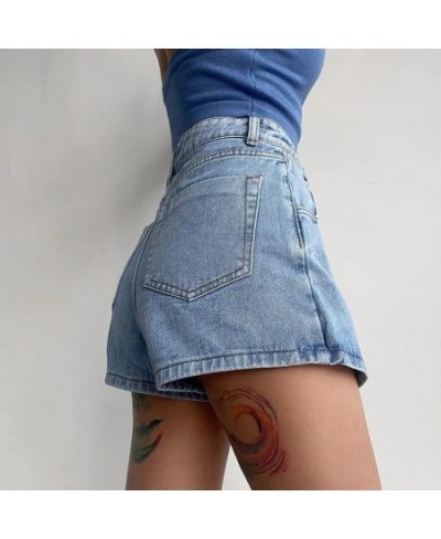 Mini Denim Skirts Women Slim Chic Vintage Summer Asymmetrical Hotsweet Streetwear Design Ulzzang Student Harajuku Y2k Faldas ...