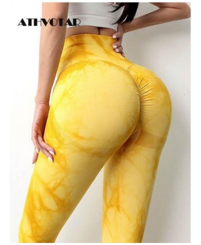 Women Sexy Bubble Butt Leggings High Waist Seamless Sport Fitness Push Up Gym Leggings Women Workout Leggings $30.36 - Bottoms