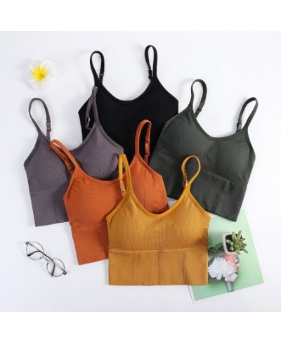 Chest wrap bra inner strap no steel ring sports bottom underwear vest ladies $18.77 - Underwear