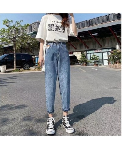 Vintage Jeans Woman Wide Leg High Waist Jeans For Women Loose Denim Pants y2k Casual Wide Leg Pants Streetwear Jeans Women $4...