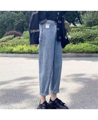 Vintage Jeans Woman Wide Leg High Waist Jeans For Women Loose Denim Pants y2k Casual Wide Leg Pants Streetwear Jeans Women $4...