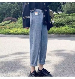 Vintage Jeans Woman Wide Leg High Waist Jeans For Women Loose Denim Pants y2k Casual Wide Leg Pants Streetwear Jeans Women $4...