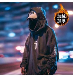 5XL Japanese Streetwear Hoodie Men Harajuku Neck Fish Mouth PulloversSweatshirts Oversized Hip Hop Hoodies Women $37.94 - Hoo...